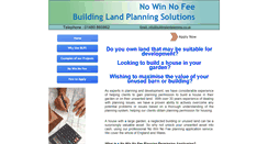 Desktop Screenshot of buildinglandplanning.co.uk